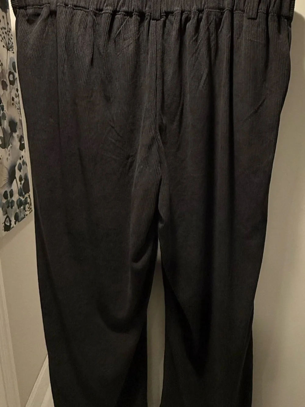 HALARA Wide Leg Pants in Charcoal Gray - Picture 6 of 10